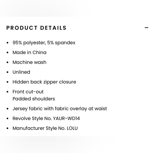 YAURA Lily Gown in Red from Revolve - Picture 5 of 5